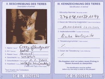 European 2024 pet passport